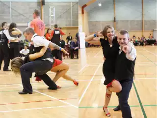 Paul and Una Dancing